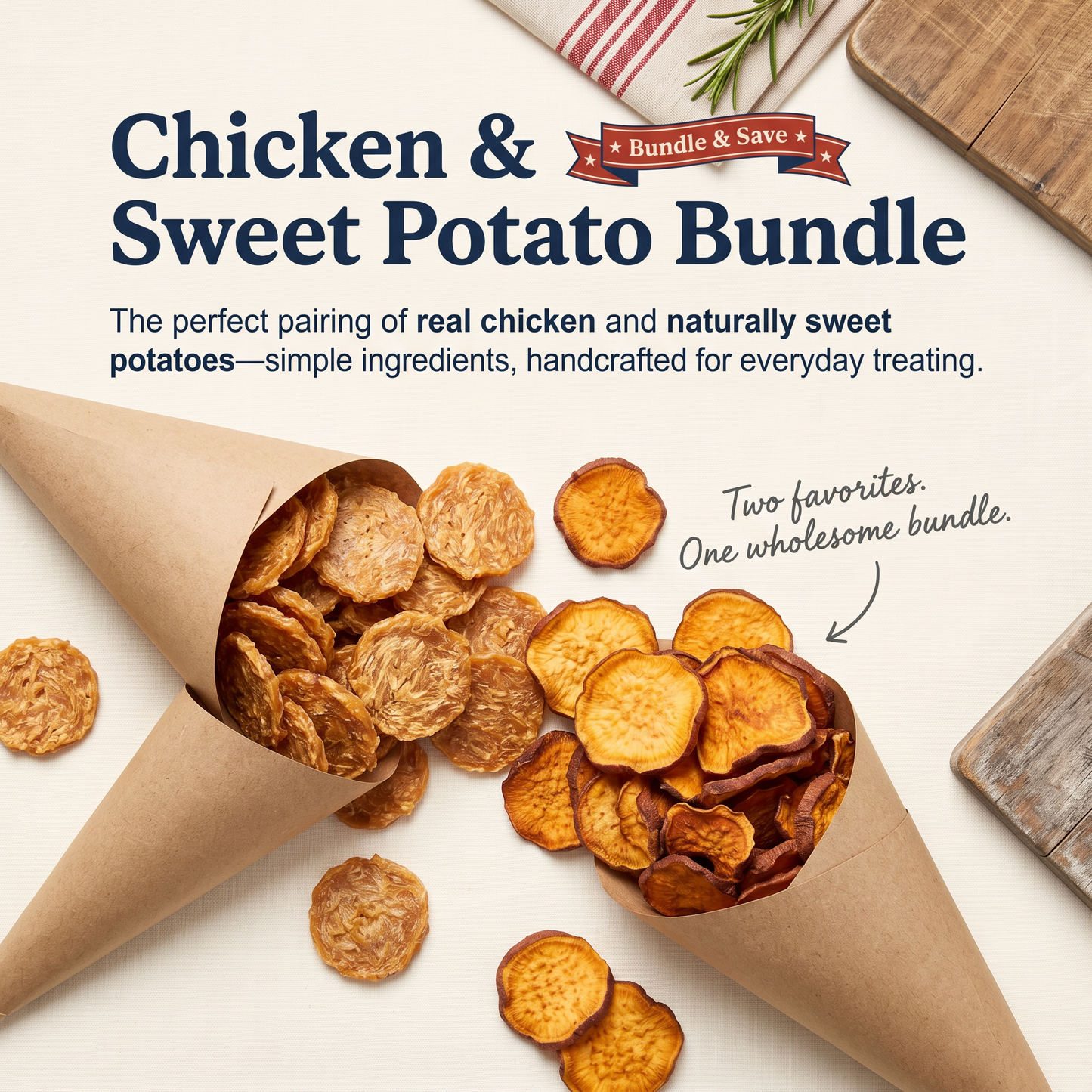 Chicken & Sweet Potato Bundle (10% OFF)